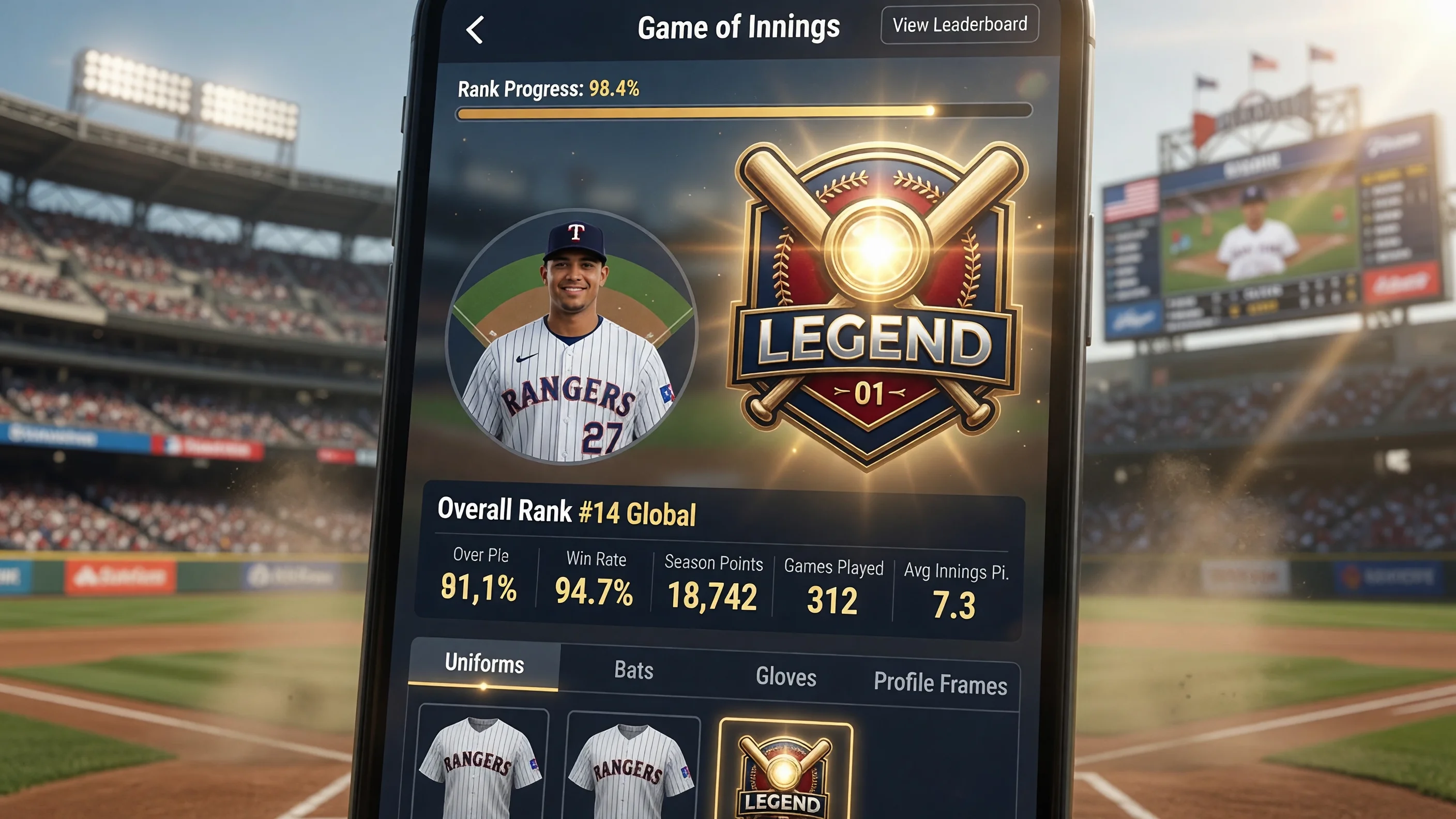 Mastering Your Profile: A Deep Dive into Game of Innings Overall Rank Badges
